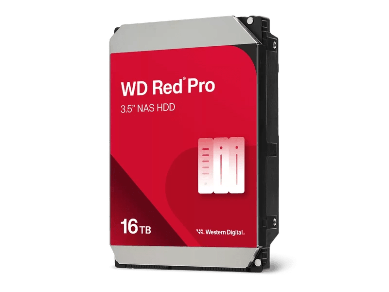 WD Red Pro 16TB 3.5" 7200RPM SATA NAS Hard Drive