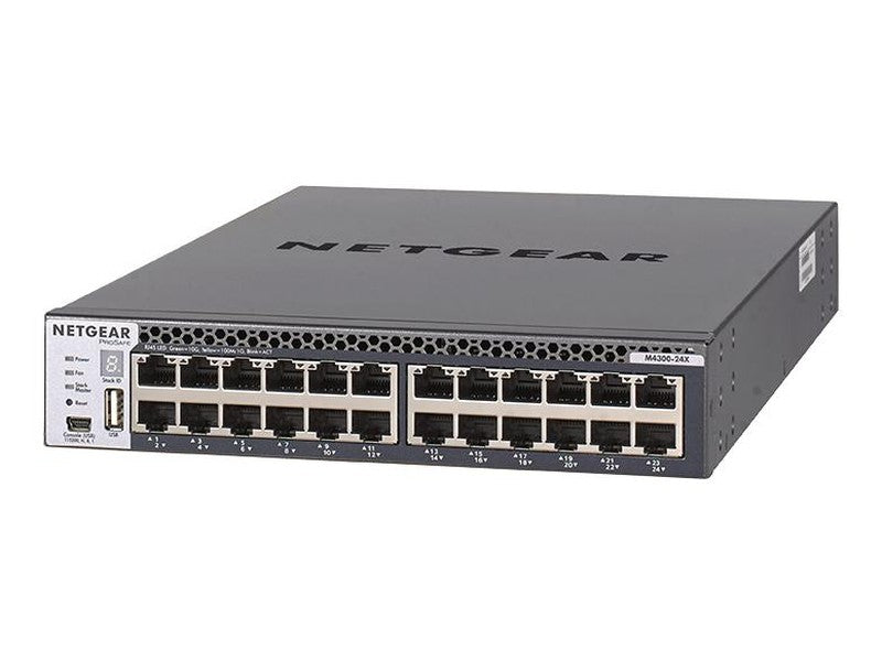 Netgear 24-Port Managed L3 Stack Switch 10G 24 SFP+ 4