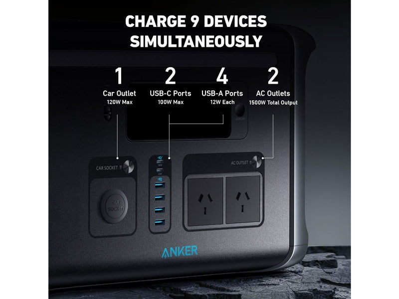 Anker 757 1229Wh Portable Power Station A1770