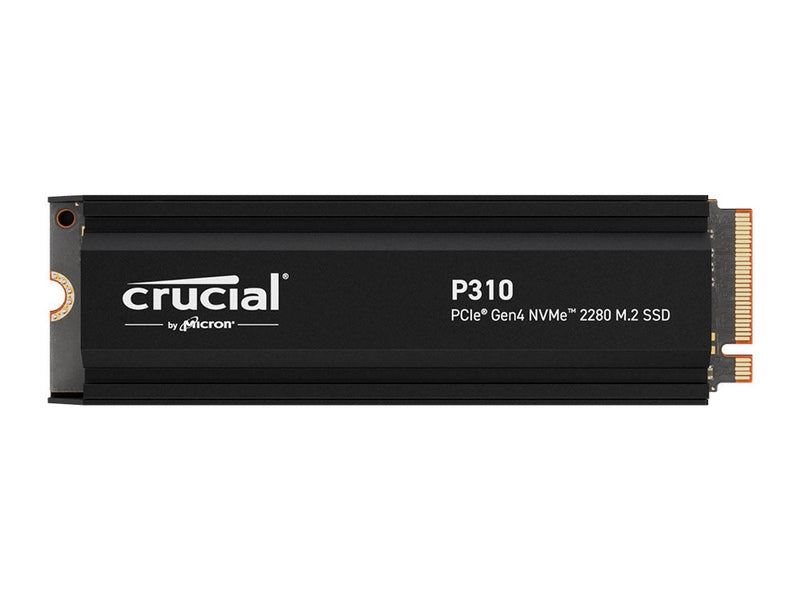 Crucial P310 2TB PCIe Gen4 2280 NVMe M.2 SSD with Heatsink - CT2000P310SSD5