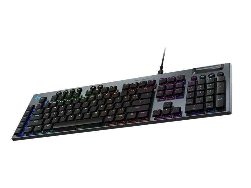 Logitech G915 X LIGHTSPEED Low-Profile Tri-mode Wireless Tactile Gaming Keyboard - Black