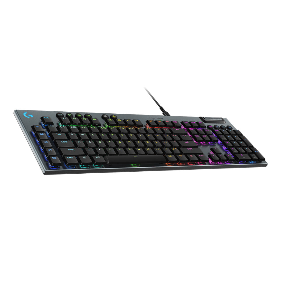 Logitech G915 X Low-Profile Wired Gaming Keyboard - Black