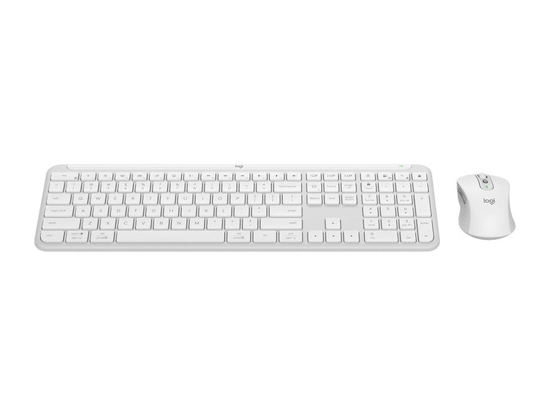 Logitech MK950 Signature Slim Keyboard and Mouse Combo - Off-white