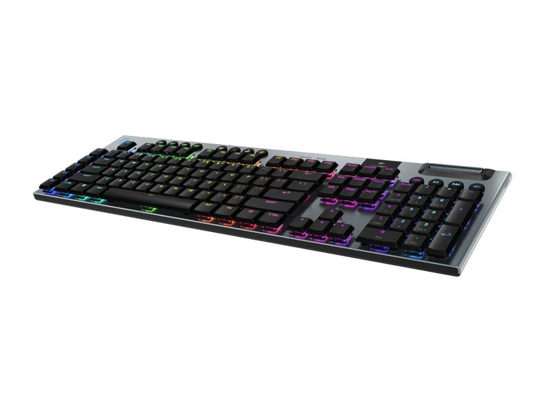 Logitech G915 X LIGHTSPEED Low-Profile Tri-mode Wireless Tactile Gaming Keyboard - Black