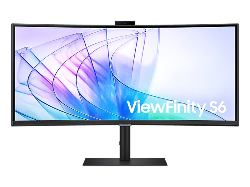 Samsung ViewFinity S6 S65VC 34" WQHD Webcam Curved Business Monitor