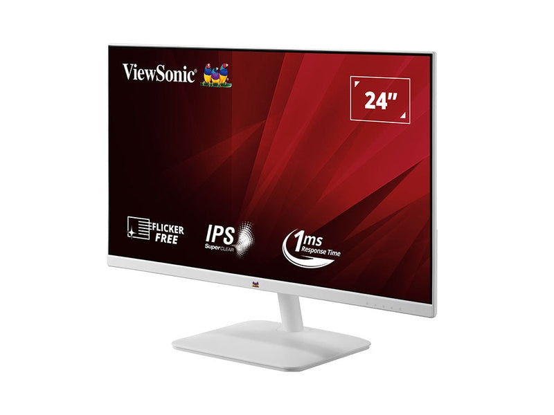 ViewSonic VA2432-H-W 24” 1080p IPS Monitor with Frameless Design