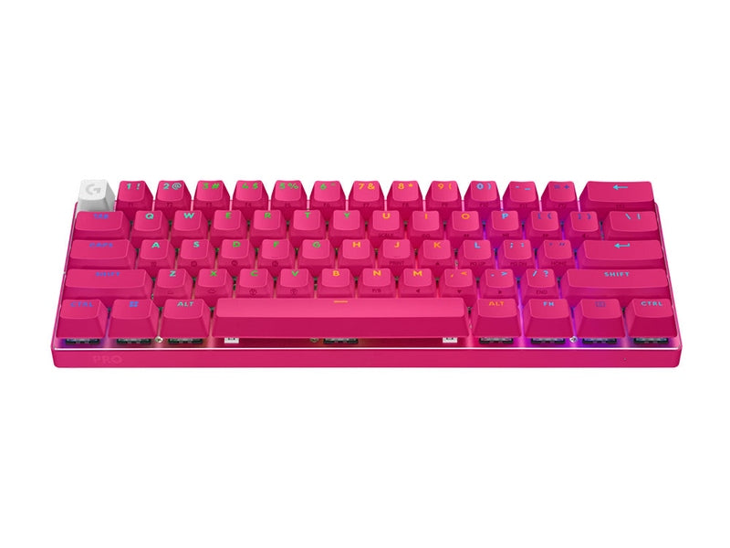 Logitech G PRO X 60 LIGHTSPEED Wireless Gaming Keyboard - Magenta