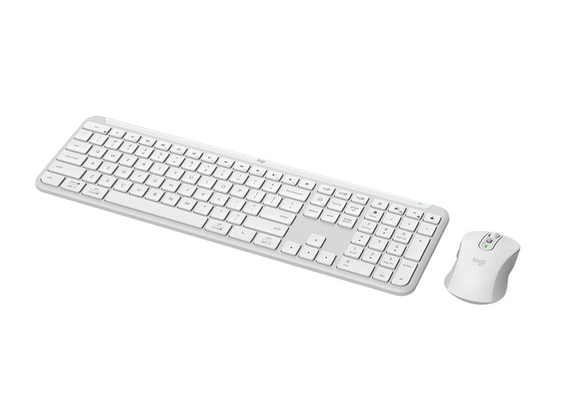 Logitech MK950 Signature Slim Keyboard and Mouse Combo - Off-white