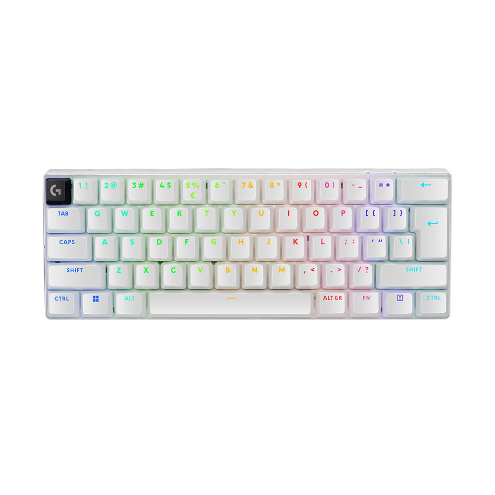 Logitech G PRO X 60 Lightspeed RGB Wireless Gaming Keyboard - White 920-011935