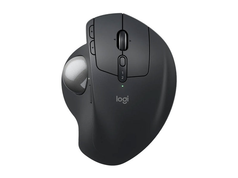 Logitech MX Ergo S Advanced Wireless Trackball Mouse - Graphite