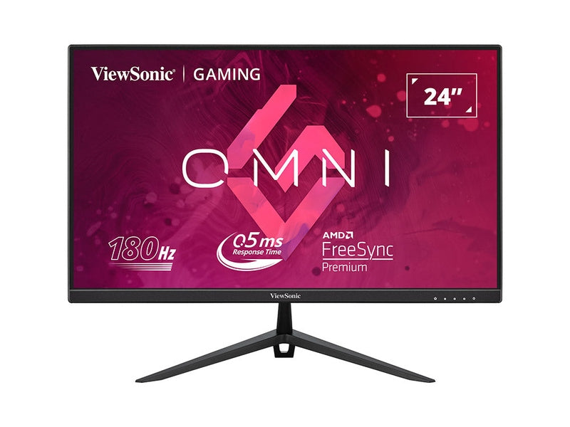 ViewSonic Omni VX2428 24” FHD Fast IPS 180Hz FreeSync Gaming Monitor