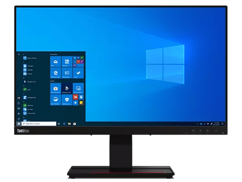 Lenovo ThinkVision T24t-20 23.8" FHD IPS Touch Business Monitor 90W USB-C - 62C5GAR1AU