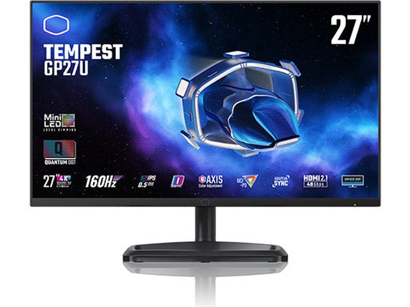 Cooler Master Tempest GP27U Quantum Dot Mini LED Gaming Monitor