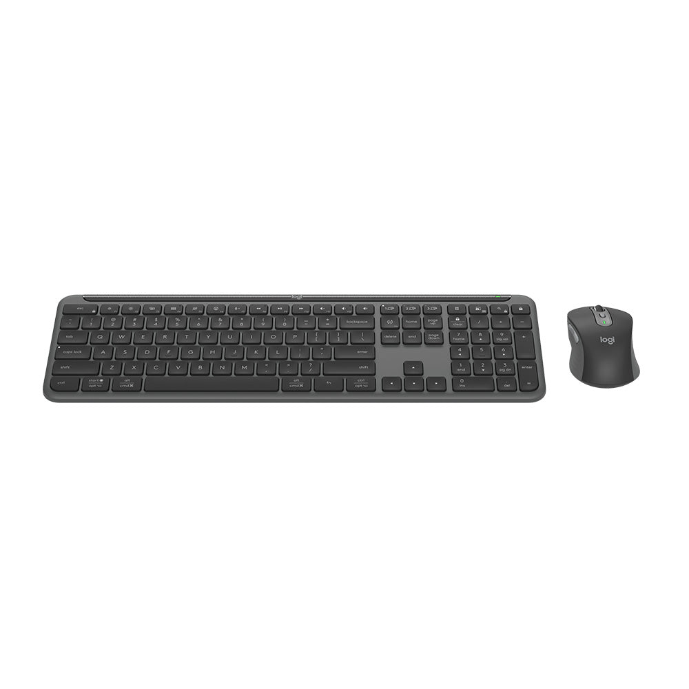 Logitech MK950 Wireless Signature Slim Mouse And Keyboard Combo - Graphite