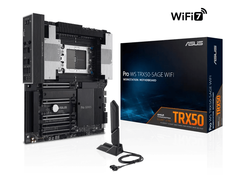 ASUS AMD PRO WS TRX50-SAGE WIFI CEB Workstation Motherboard