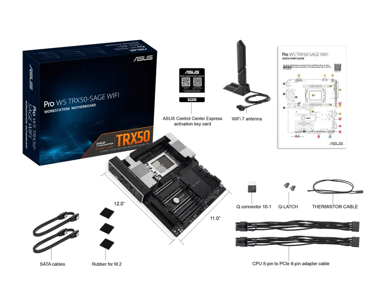 ASUS AMD PRO WS TRX50-SAGE WIFI CEB Workstation Motherboard