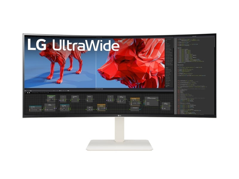 LG 38WR85QC-W UltraWide 38" WQHD 144Hz Nano IPS Curved Monitor