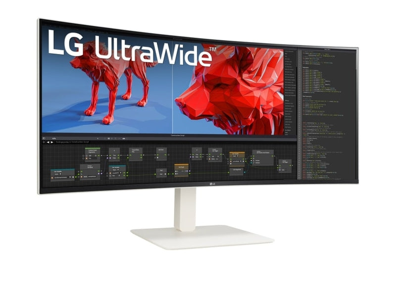 LG 38WR85QC-W UltraWide 38" WQHD 144Hz Nano IPS Curved Monitor