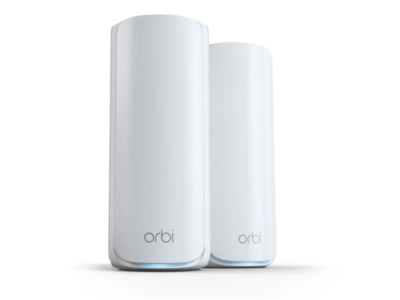 Netgear Orbi RBE772 AX11000 Tri-Band WiFi 7 Whole Home Mesh System - 2 Pack RBE772-100APS