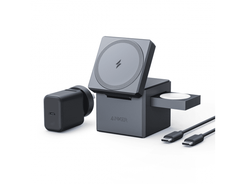 Anker 3-in-1 Wireless Charging Cube with MagSafe Y1811TA1