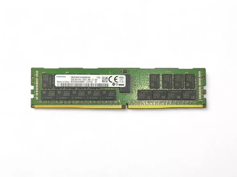 Genuine Samsung 32GB 2Rx4 PC4-2666V CL19 ECC Reg Server RAM Enterprise *used