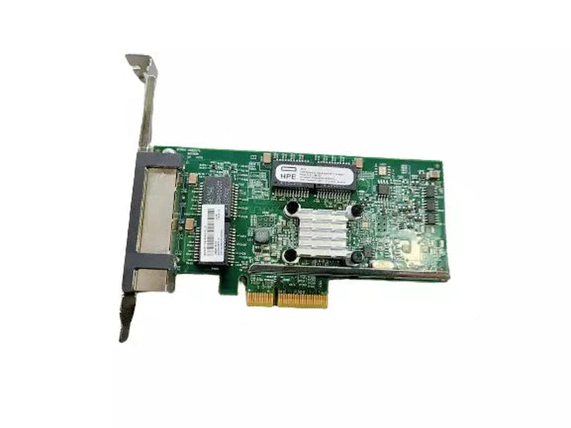 HP 647592-001 331T 1Gb 4-Port Gigabit Ethernet PCI-E x4 Full-Height Adapter *used