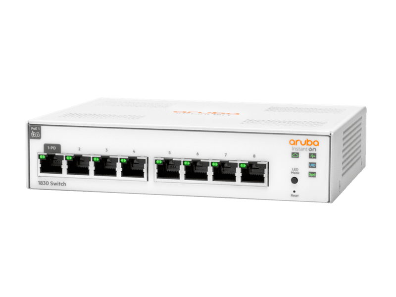 HPE Aruba Instant On 1830 8G No Uplink Switch