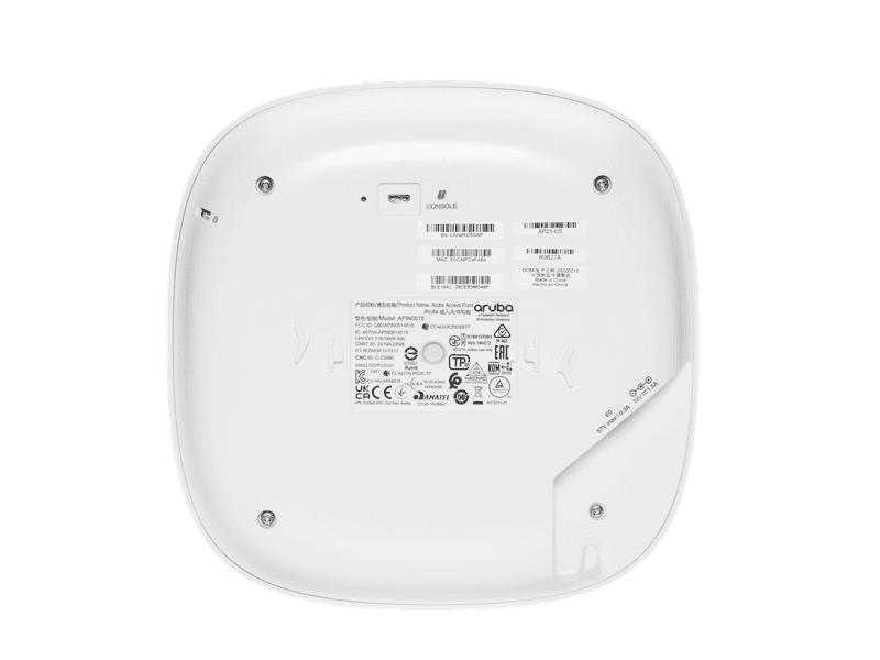 HPE Aruba Instant On AP25 Dual Band IEEE 802.11ax 5.30 Gbit/s Wireless Access Point