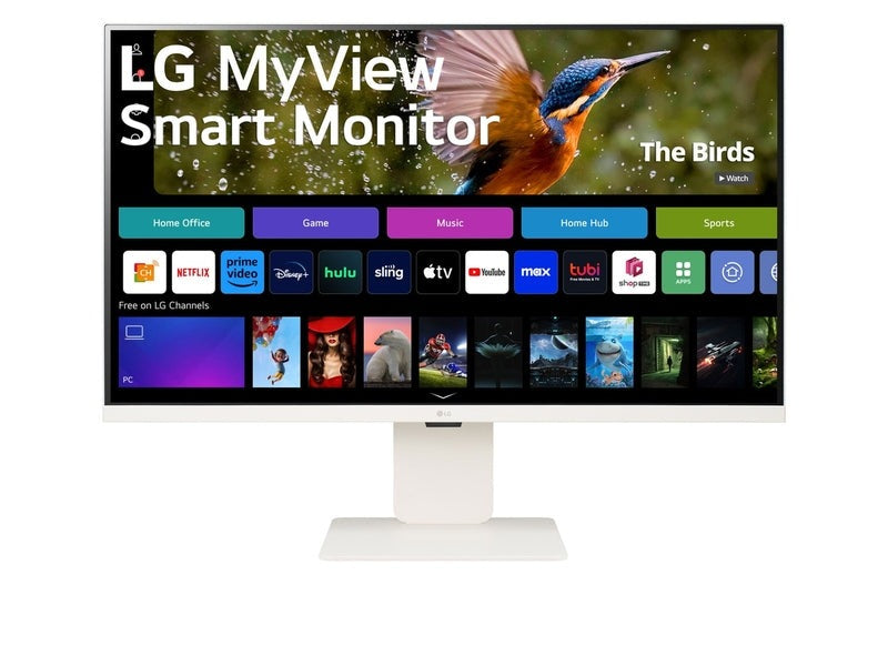 LG MyView 32SR83U-W 31.5" 4K IPS Smart webOS Monitor