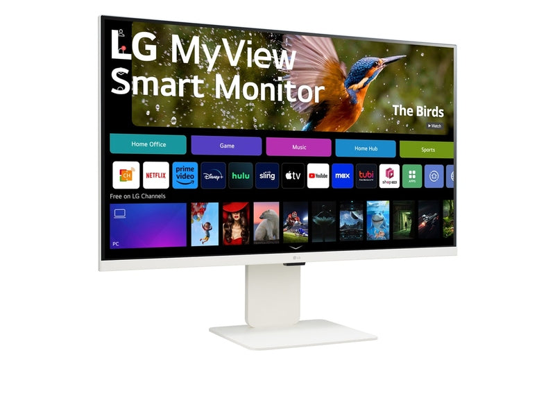 LG MyView 32SR83U-W 31.5" 4K IPS Smart webOS Monitor