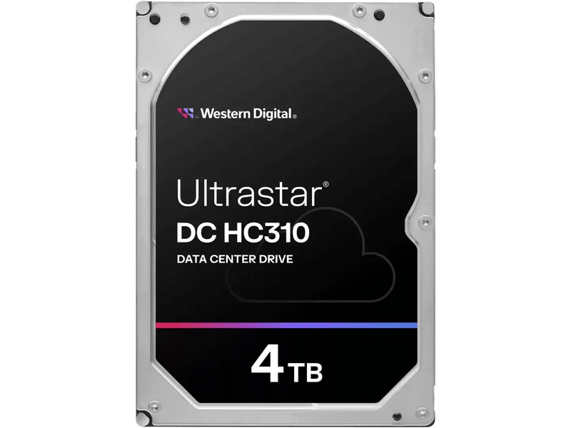 WD Ultrastar DC HC310 4TB 3.5" SAS 7200RPM SE Enterprise Hard Drive