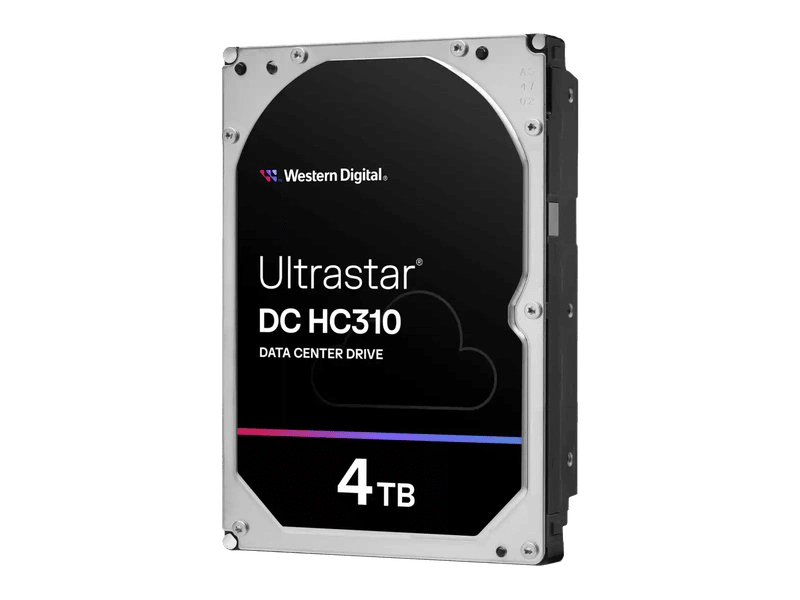 WD Ultrastar DC HC310 4TB 3.5" SAS 7200RPM SE Enterprise Hard Drive