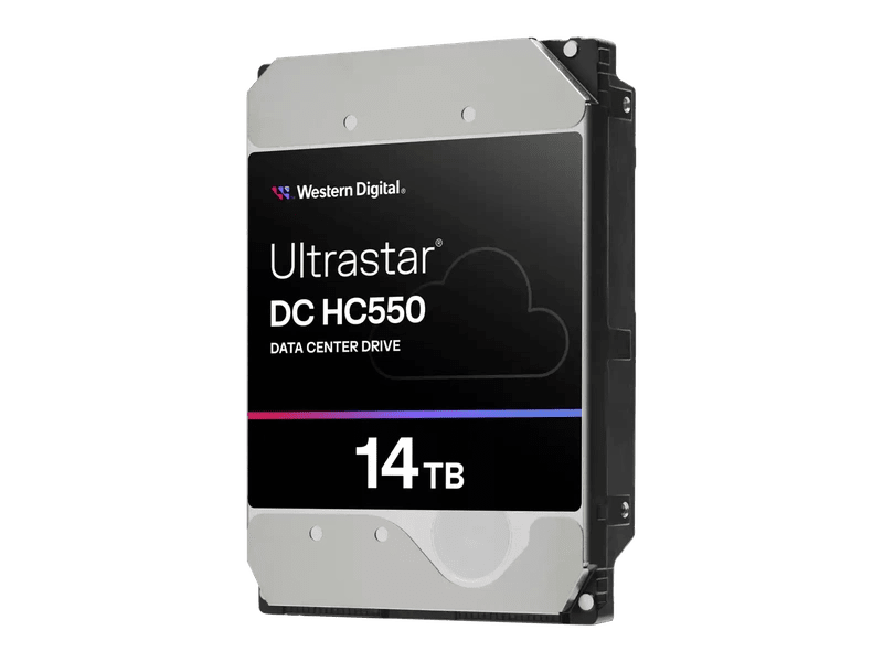 WD Ultrastar DC HC550 14TB 3.5" SATA 7200RPM SE Hard Drive