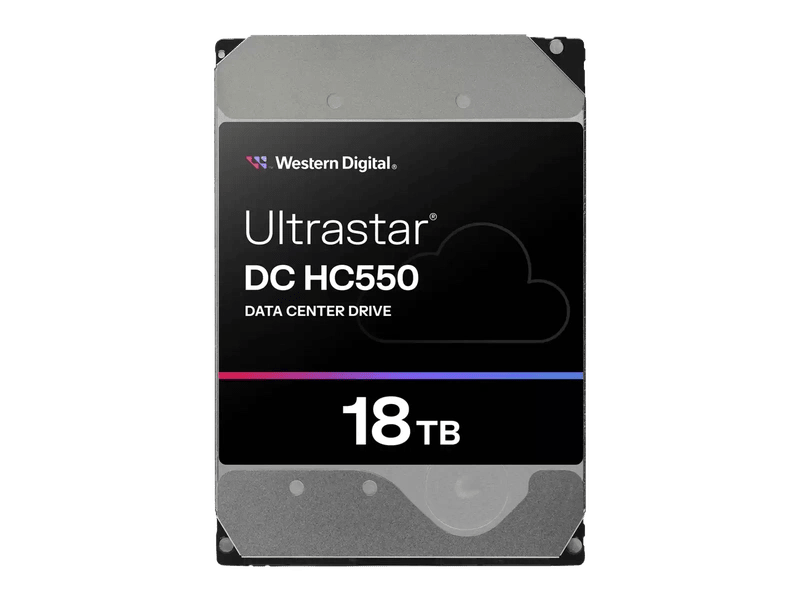 WD Ultrastar DC HC550 18TB 3.5" SATA 7200RPM Enterprise Hard Drive