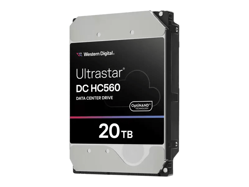 WD Ultrastar DC HC560 20TB 3.5" SAS 12Gb/s SE Hard Drive - 0F38652