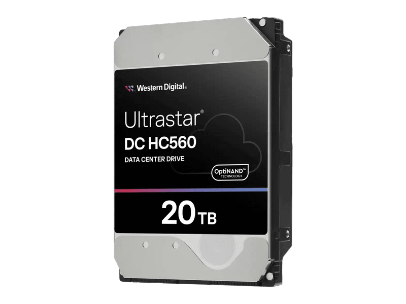 WD 0F38651 Ultrastar DC HC560 20TB 3.5" 7200 RPM SATA Hard Drive