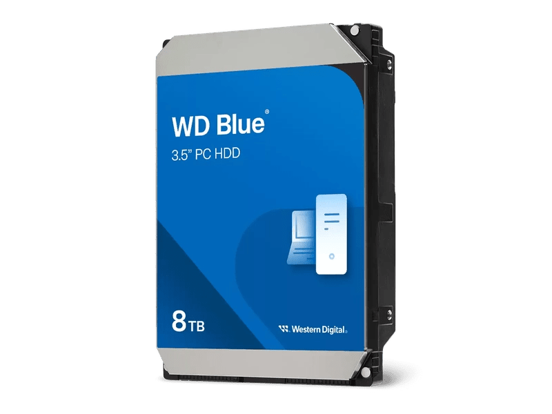 Western Digital 8TB Blue 5640RPM 3.5" SATA Hard Drive WD80EAZZ