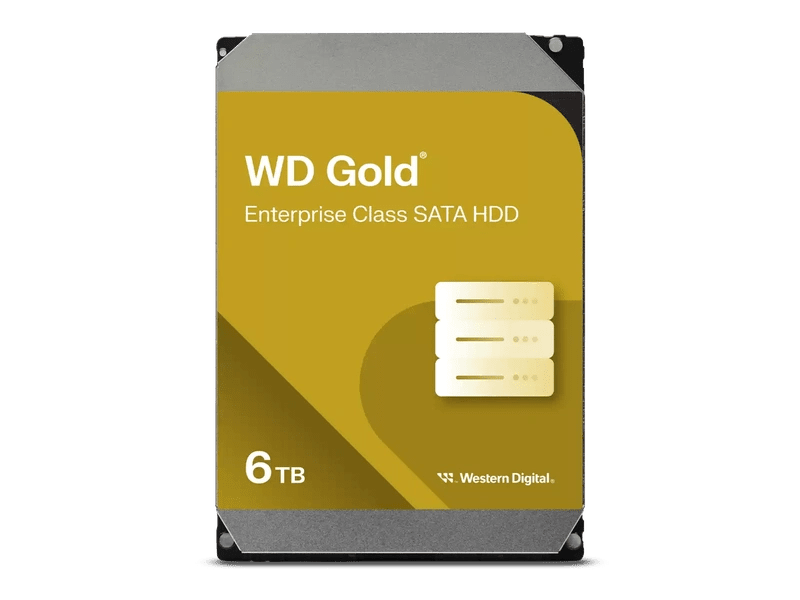 Western Digital WD Gold 6TB 3.5" Enterprise Class SATA HDD