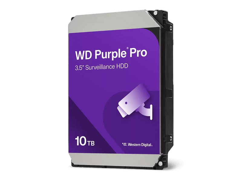 WD Purple Pro 10TB 3.5" 7200RPM SATA Surveillance Hard Drive