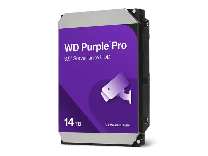 WD Purple Pro 14TB 7200 RPM 3.5" SATA Surveillance Hard Drive