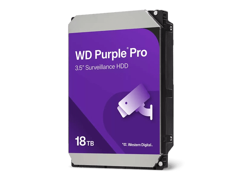 WD Purple Pro 18TB 3.5" 7200RPM Surveillance Hard Drive