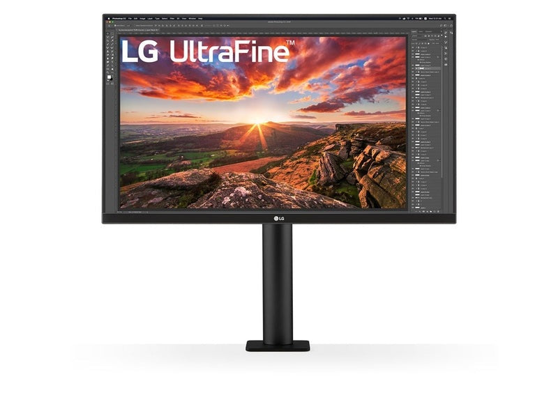 LG 27BN88U-B UltraFine Ergo 27” 4K UHD IPS Type-C Monitor