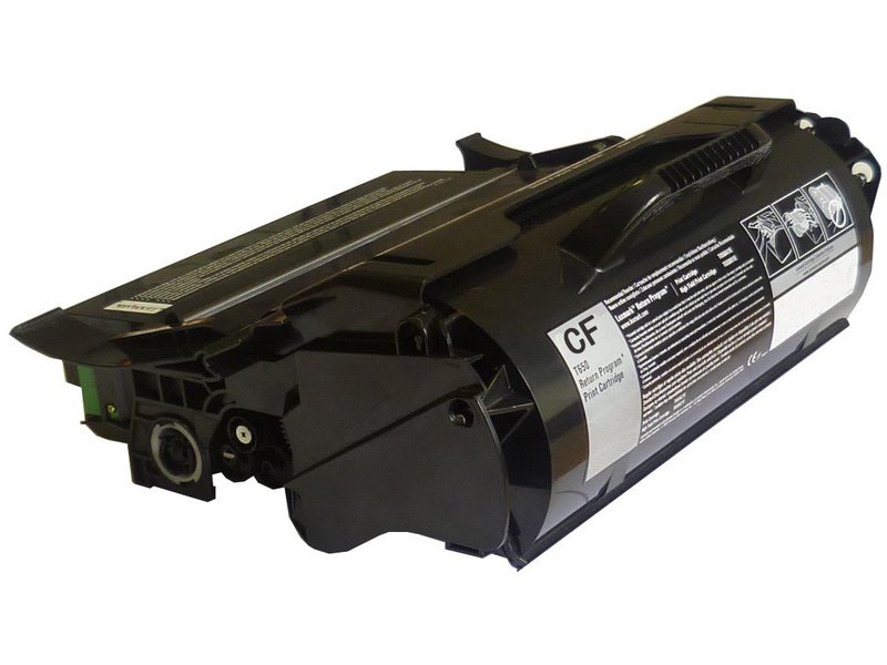 Lexmark T650H11P BLACK PREBATE TONER YIELD 25000 PAGES FOR T650 T652 T654