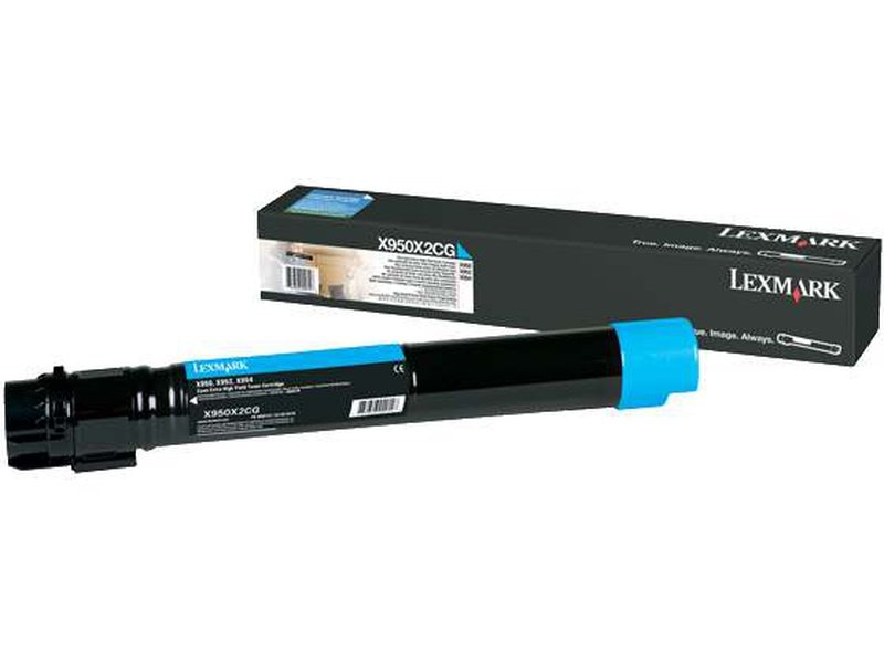 Lexmark X95X CYAN TONER CARTRIDGE 22K