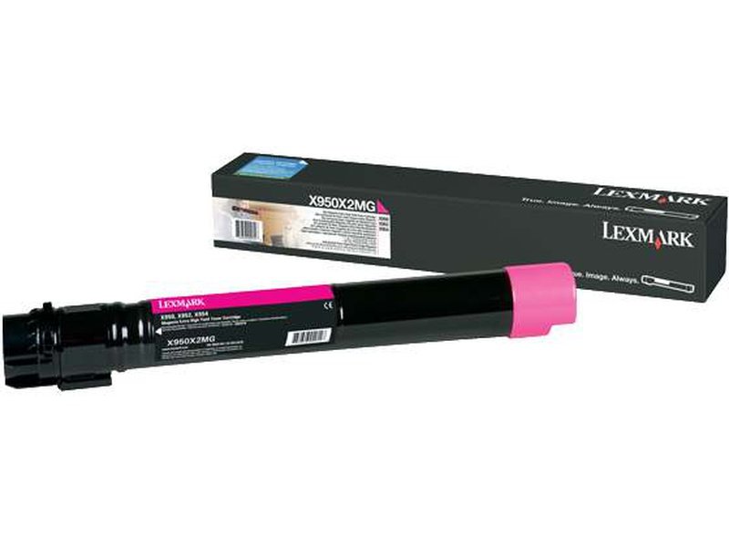 Lexmark X95X MAGENTA TONER CARTRIDGE - 22K