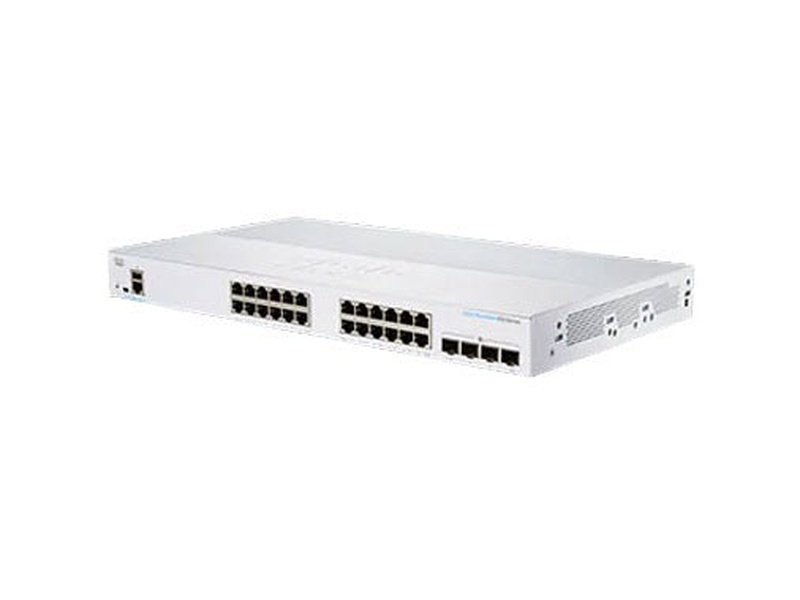 Cisco CBS350 24 Ports Manageable Ethernet Switch, Full PoE, GE, 4x1G SFP