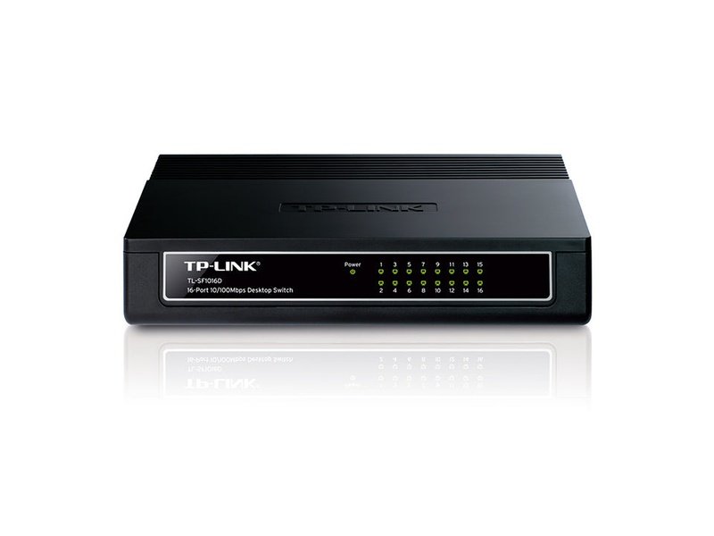 TP-Link TL-SF1016D 16-Port 10/100Mbps Desktop Switch