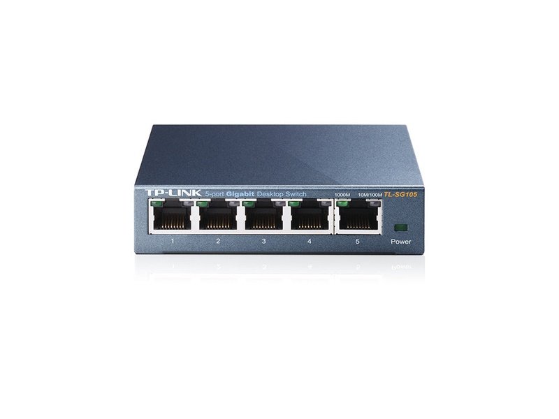 TP-Link TL-SG105 5-Port 10/100/1000Mbps Desktop Switch